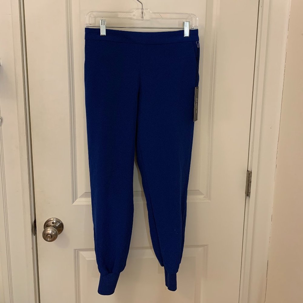 Royal Blue Spandex/Polyester Joggers